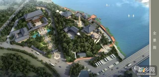 雁塔寺重建全景图 雁塔寺重建全景图