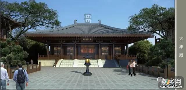 雁塔寺重建大雄殿设计图 雁塔寺重建大雄殿设计图