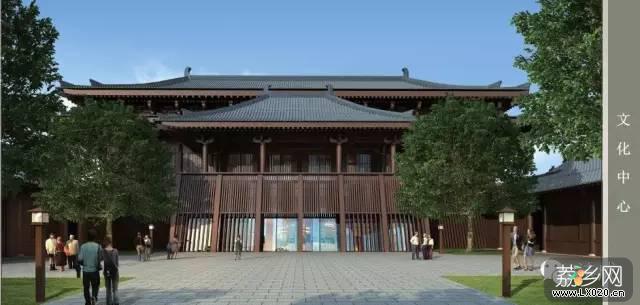 雁塔寺文化中心设计图 雁塔寺文化中心设计图