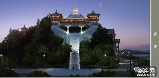 雁塔寺夜景效果图 雁塔寺夜景效果图