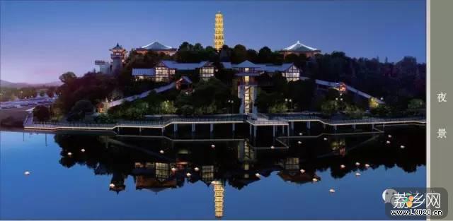 雁塔寺重建夜景效果 雁塔寺重建夜景效果